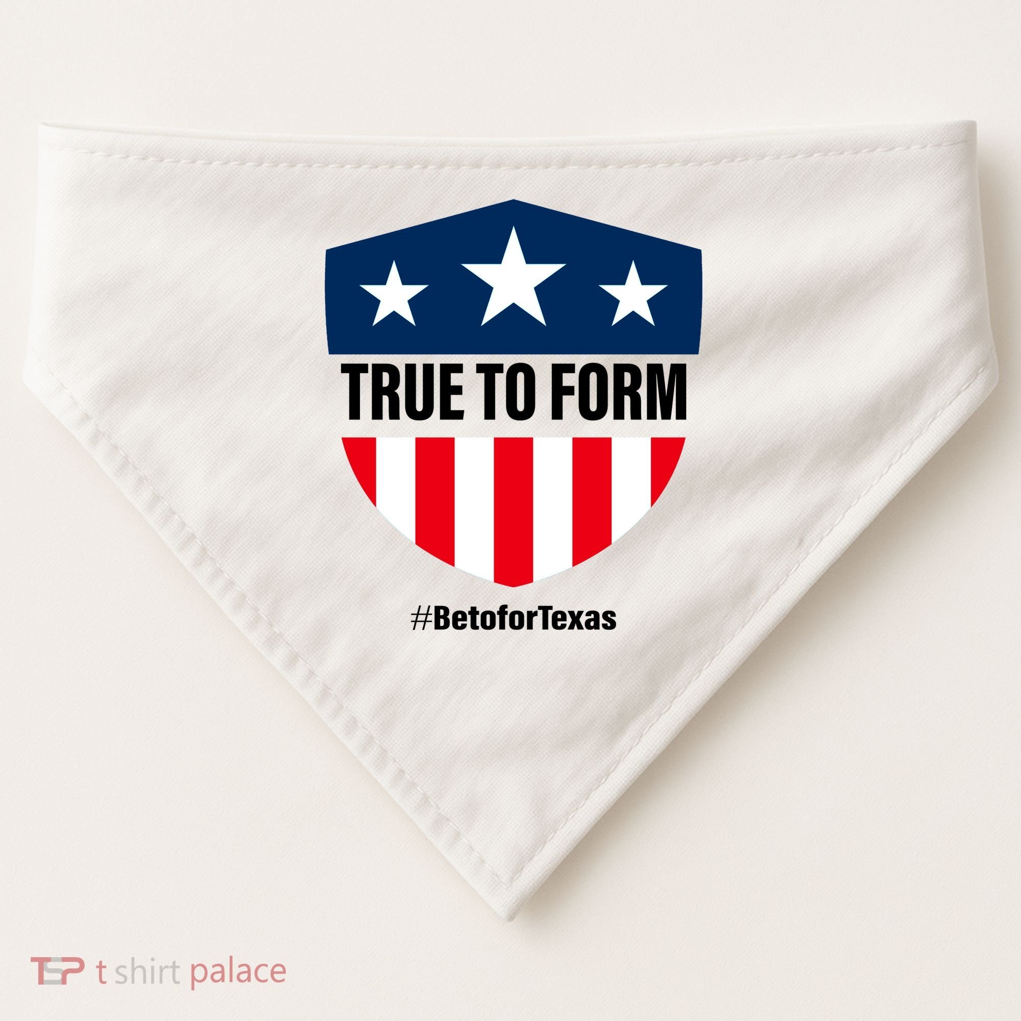 True To Form Beto for Texas American Shield USA-Made Doggie Bandana
