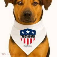 True To Form Beto for Texas American Shield USA-Made Doggie Bandana thumb 1