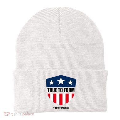 True To Form Beto for Texas American Shield Beanie