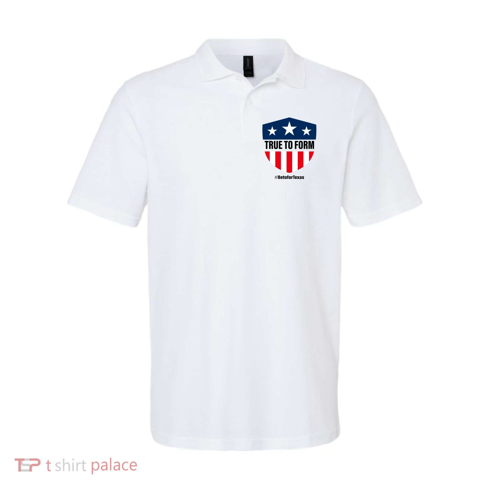 True To Form Beto for Texas American Shield Polo