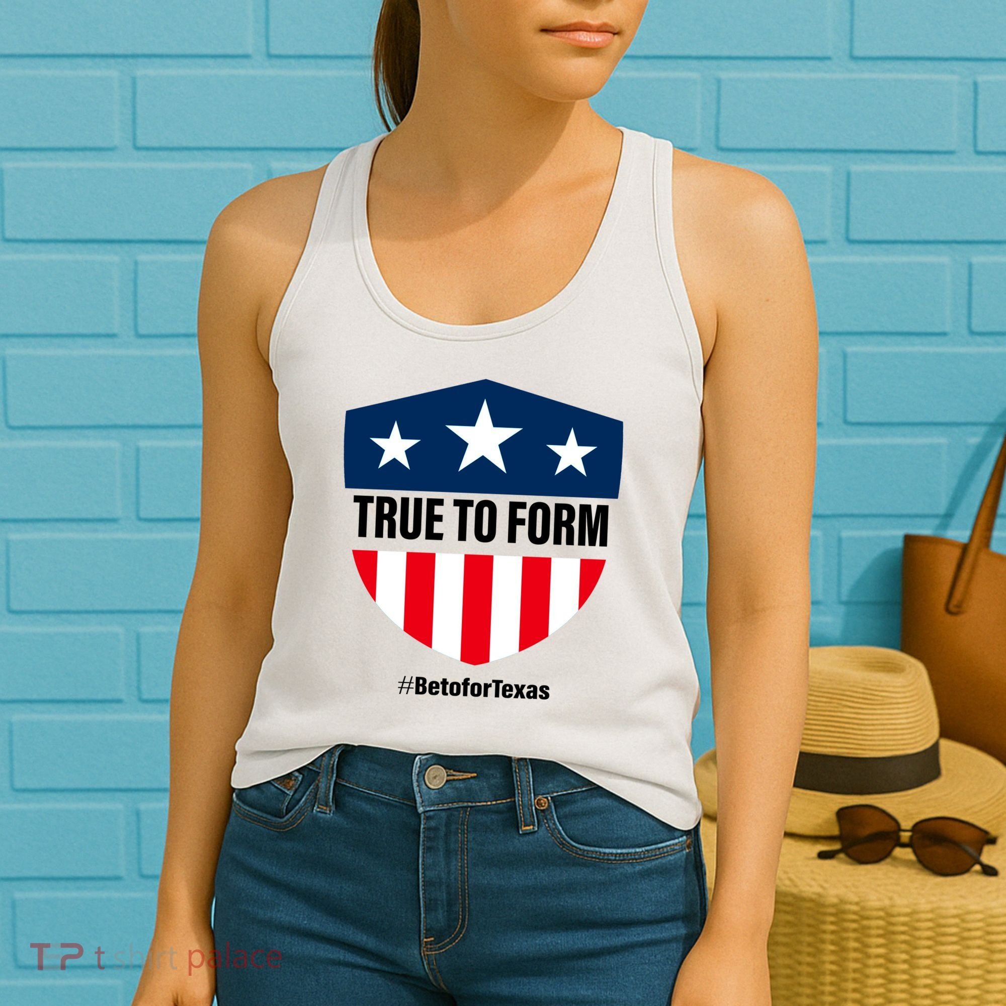 True To Form Beto for Texas American Shield Women's Tank Top