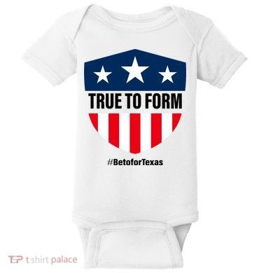 True To Form Beto for Texas American Shield Baby Bodysuit