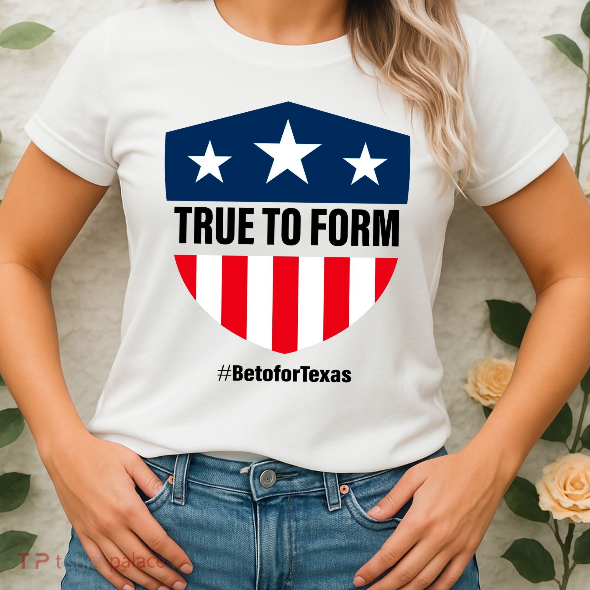 True To Form Beto for Texas American Shield Women's T-Shirt