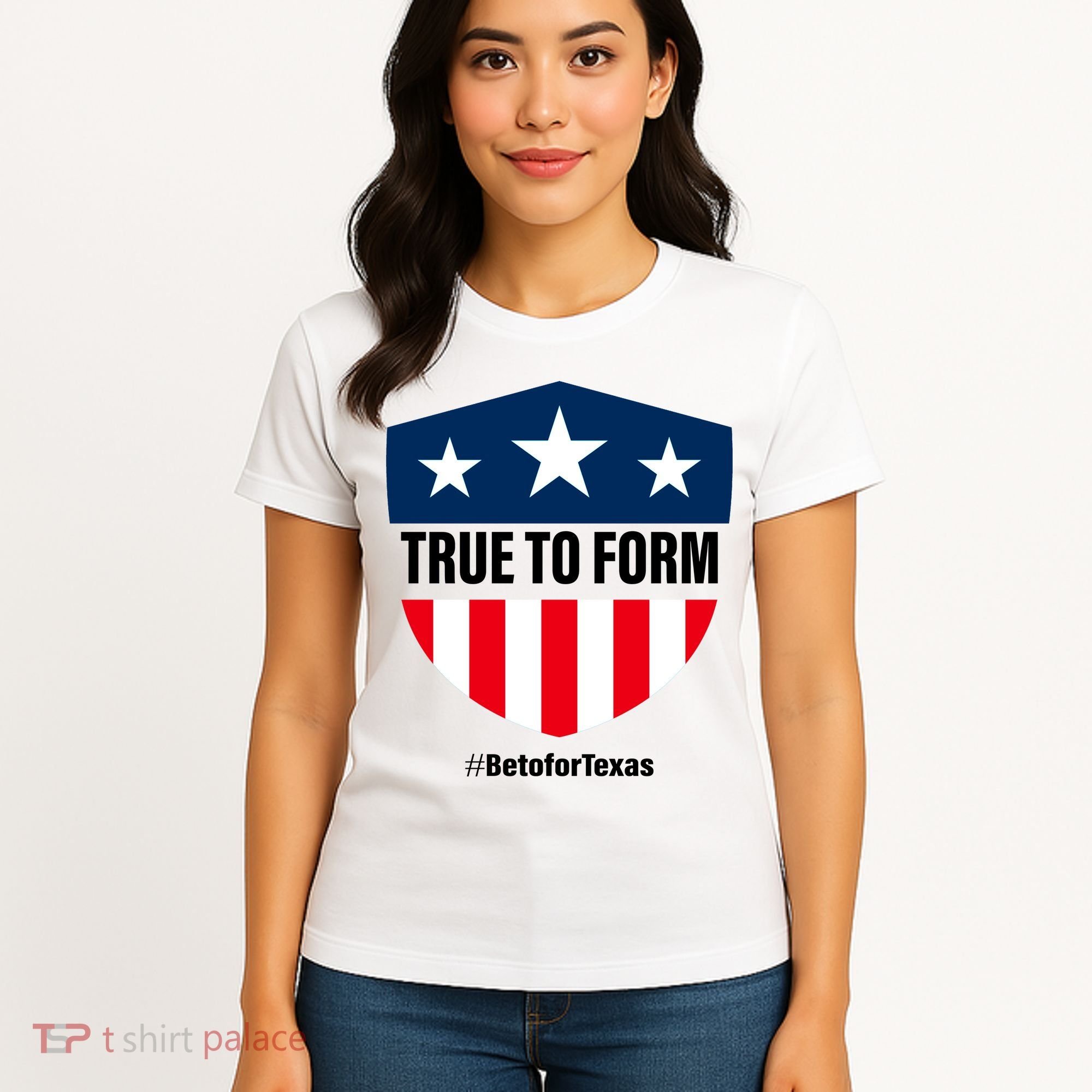 True To Form Beto for Texas American Shield Women's T-Shirt