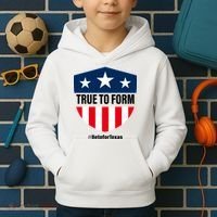 True To Form Beto for Texas American Shield Kids Hoodie thumb 2