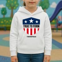 True To Form Beto for Texas American Shield Kids Hoodie thumb 3