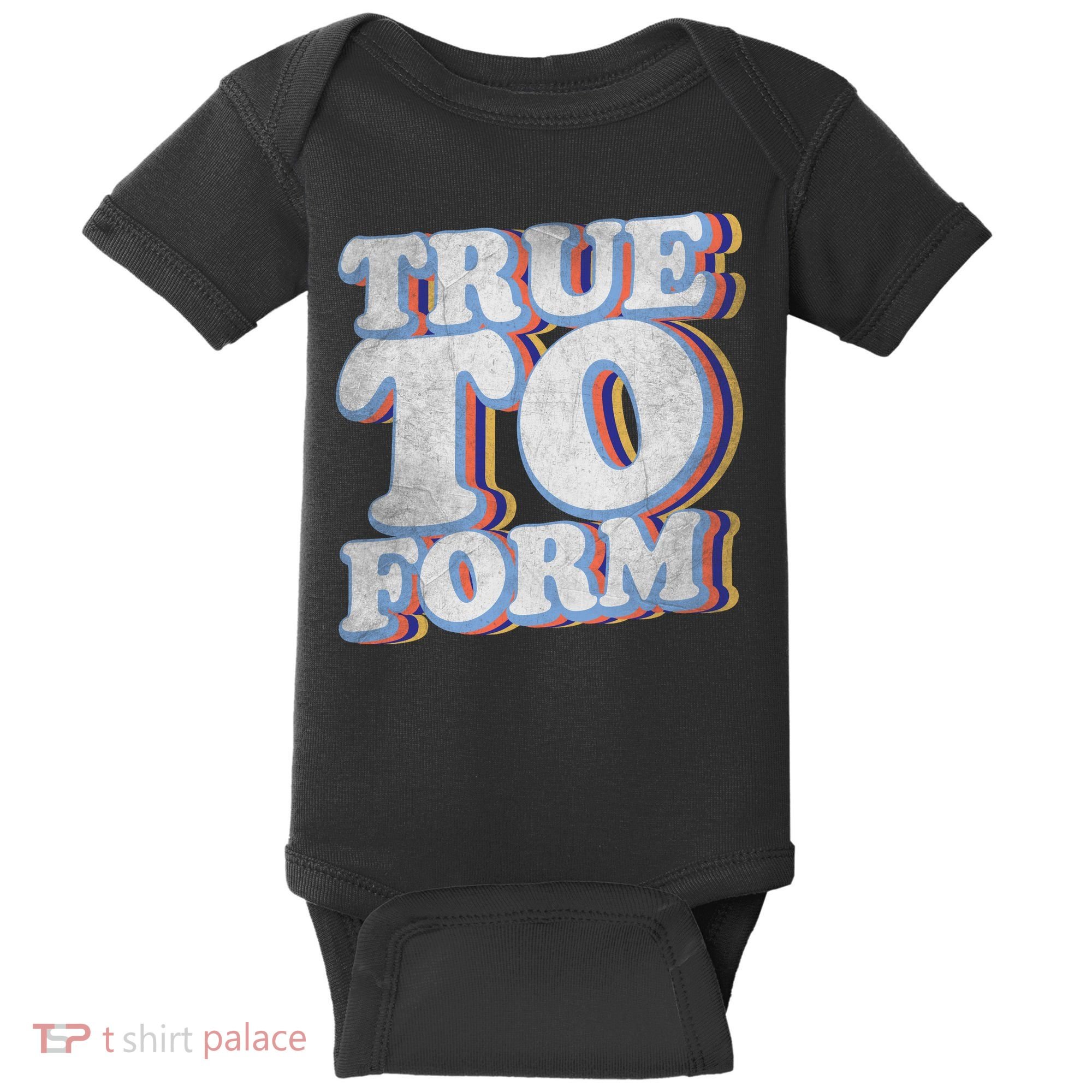 True To Form Retro Beto Baby Bodysuit