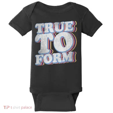 True To Form Retro Beto Baby Bodysuit