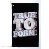 True To Form Retro Beto Golf Towel thumb 0