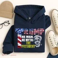 Trump - The Man The Myth The President Hoodie thumb 4