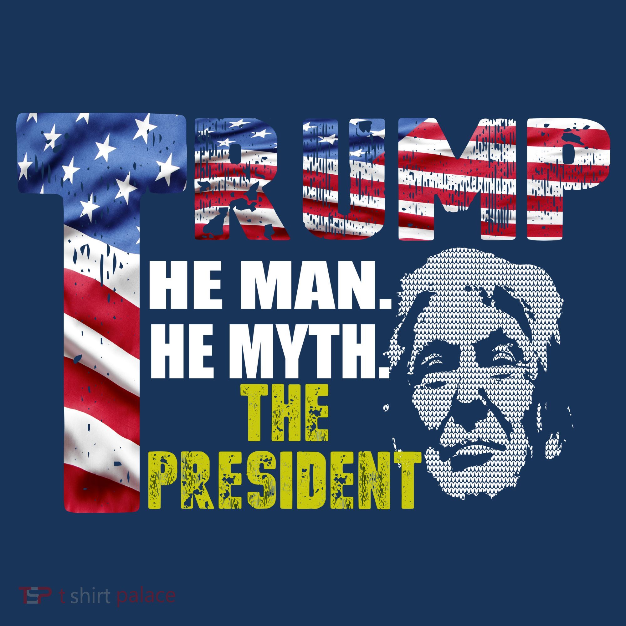 Trump - The Man The Myth The President Apron