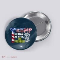 Trump - The Man The Myth The President Button thumb 0