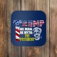 Trump - The Man The Myth The President Coaster thumb 0