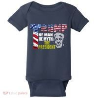 Trump - The Man The Myth The President Baby Bodysuit thumb 0