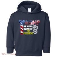 Trump - The Man The Myth The President Toddler Hoodie thumb 0