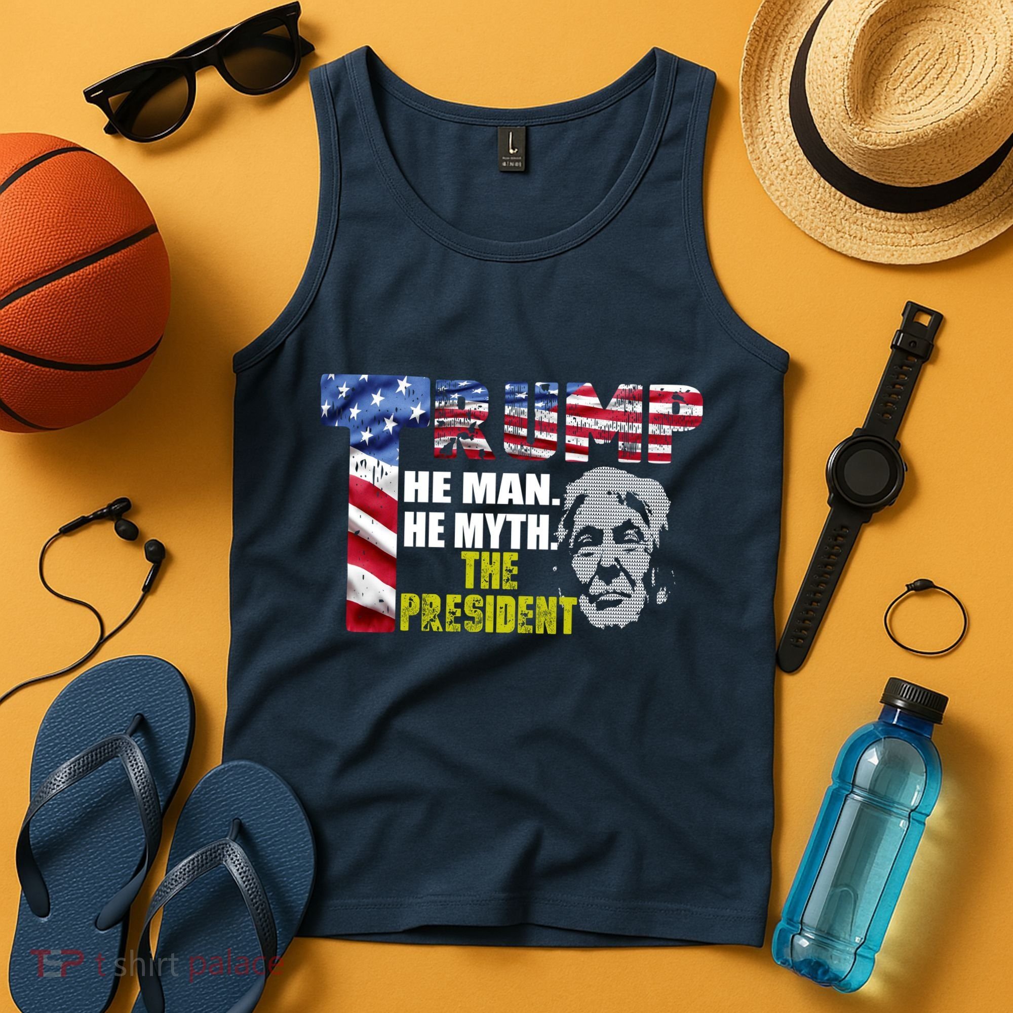 Trump - The Man The Myth The President Tank Top