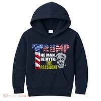 Trump - The Man The Myth The President Kids Hoodie thumb 0