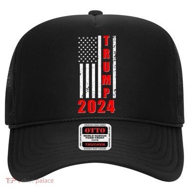 Trump 2024 Election Distressed US Flag Hat
