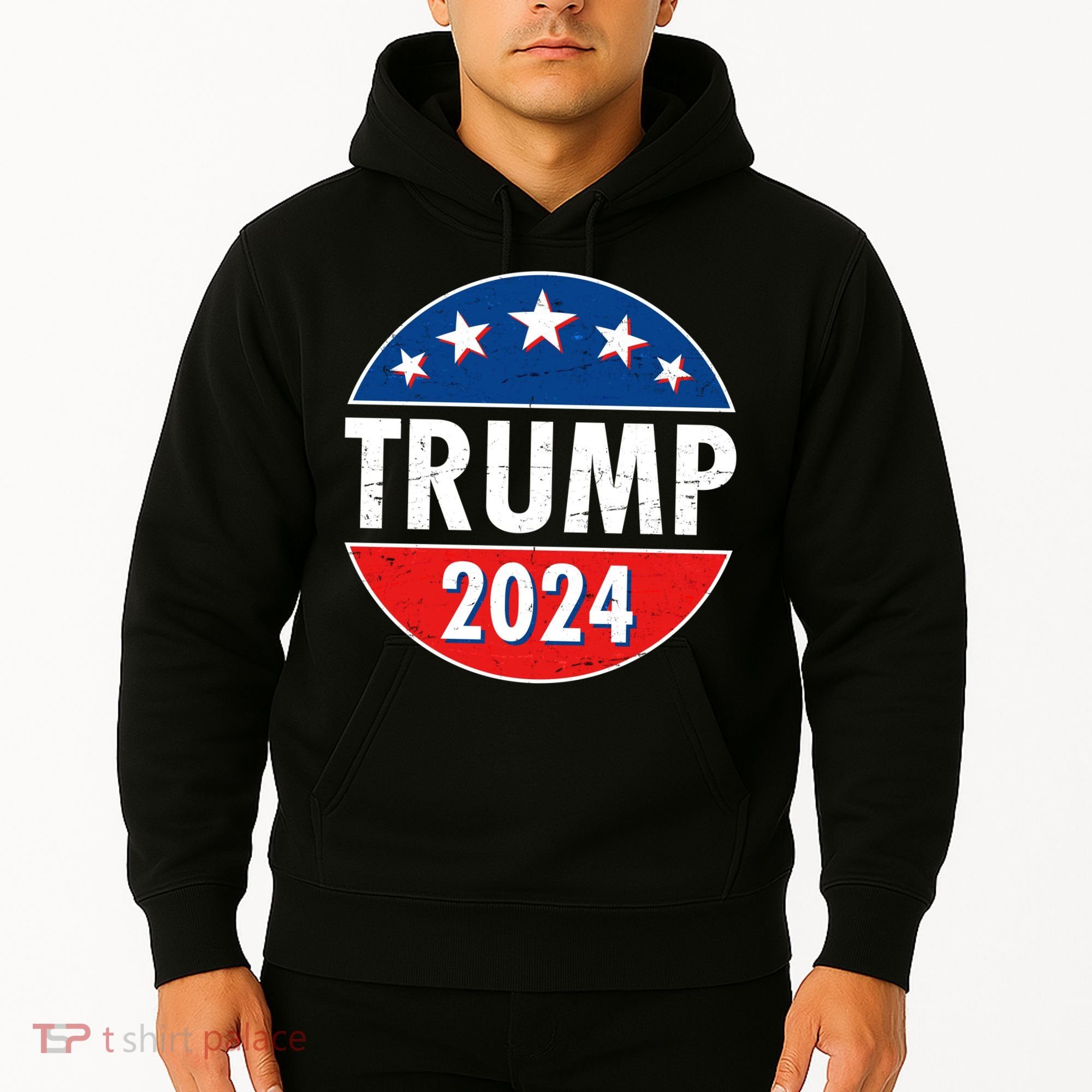 Trump 2024 Election Emblem Hoodie