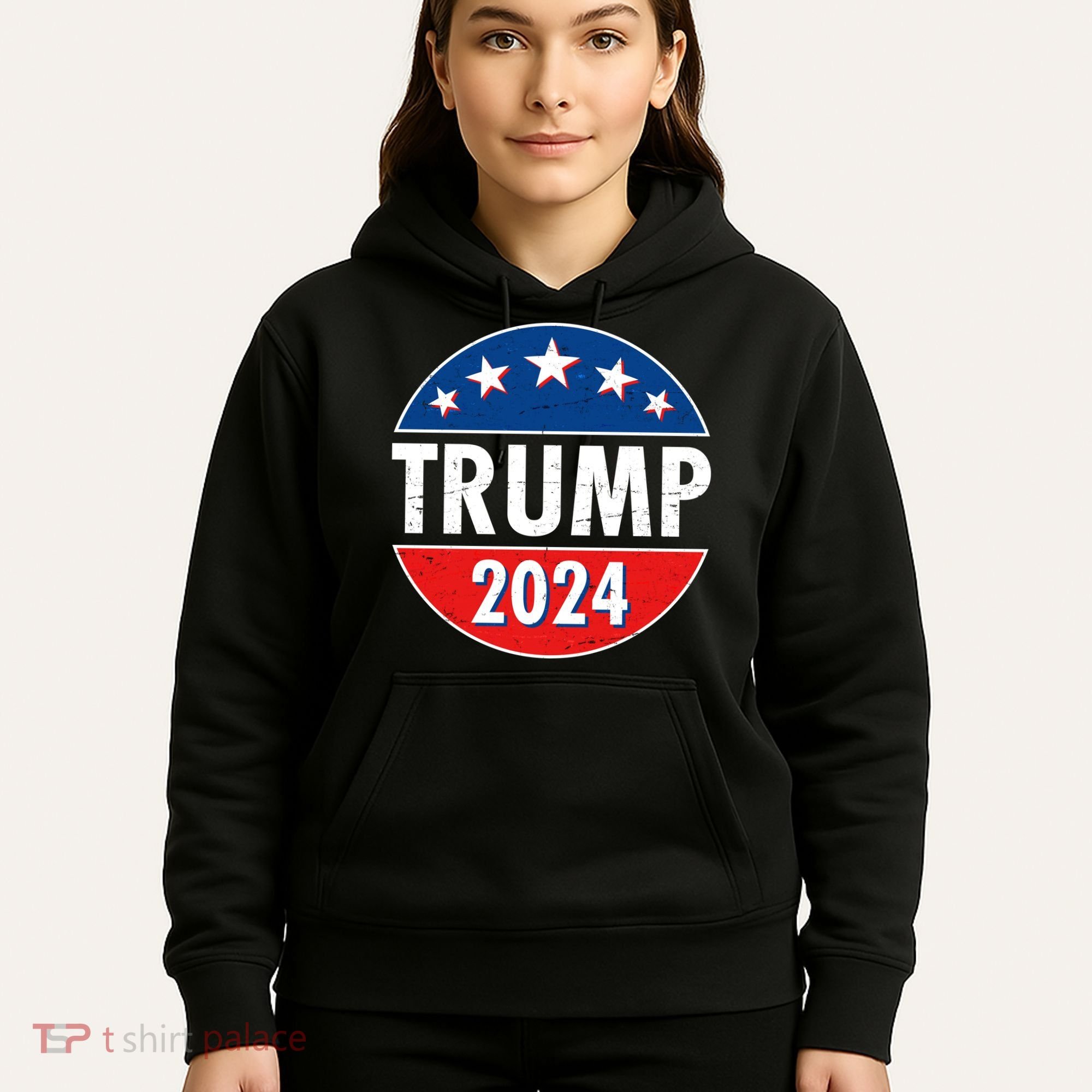 Trump 2024 Election Emblem Hoodie