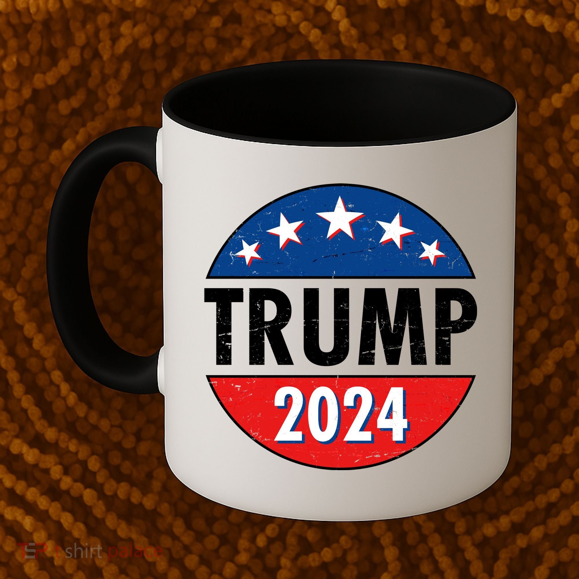 Trump 2024 Election Emblem Coffee Mug