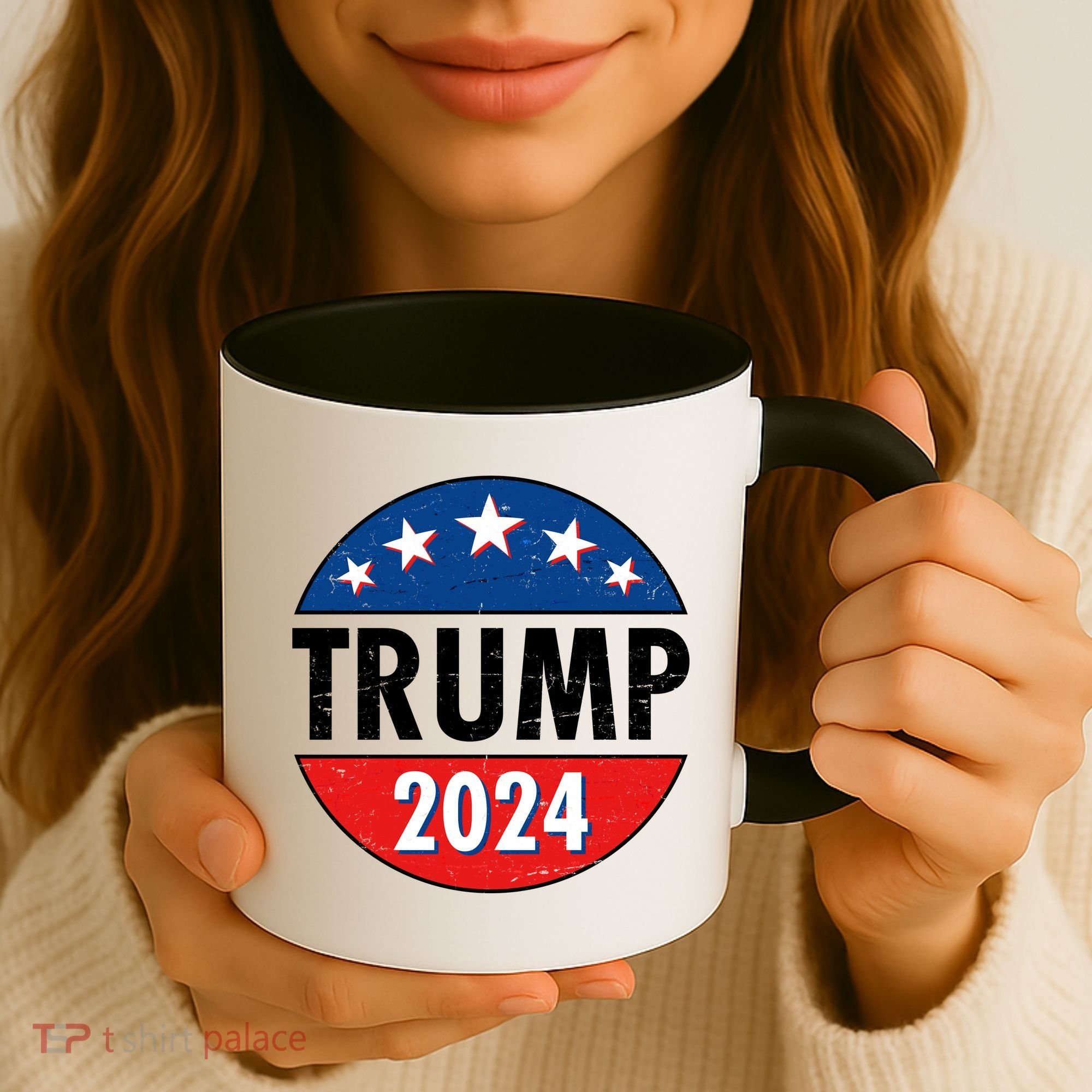 Trump 2024 Election Emblem Coffee Mug