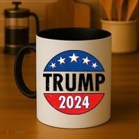 Trump 2024 Election Emblem Coffee Mug thumb 4