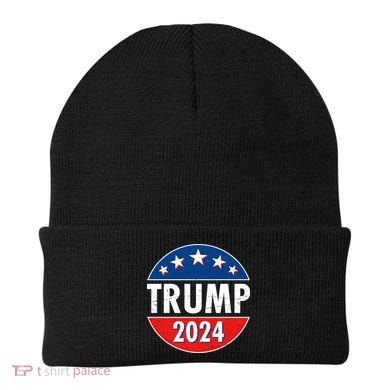 Trump 2024 Election Emblem Beanie