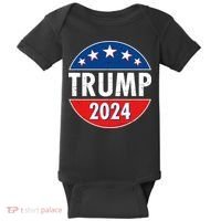 Trump 2024 Election Emblem Baby Bodysuit thumb 0