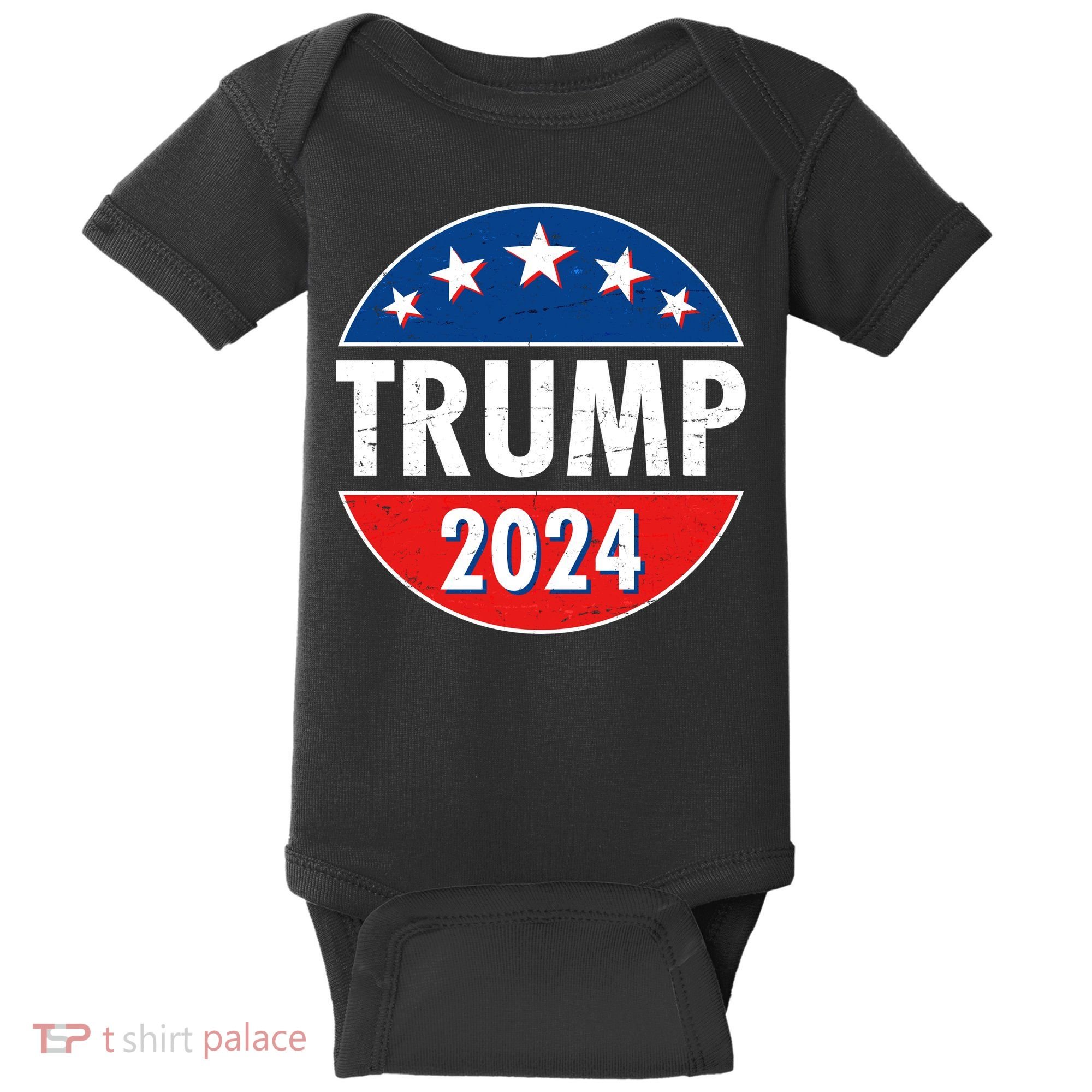 Trump 2024 Election Emblem Baby Bodysuit