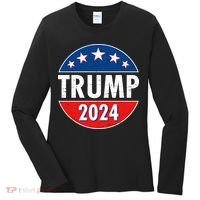 Trump 2024 Election Emblem Women's Long Sleeve Shirt thumb 0