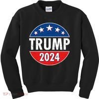 Trump 2024 Election Emblem Kids Sweatshirt thumb 0