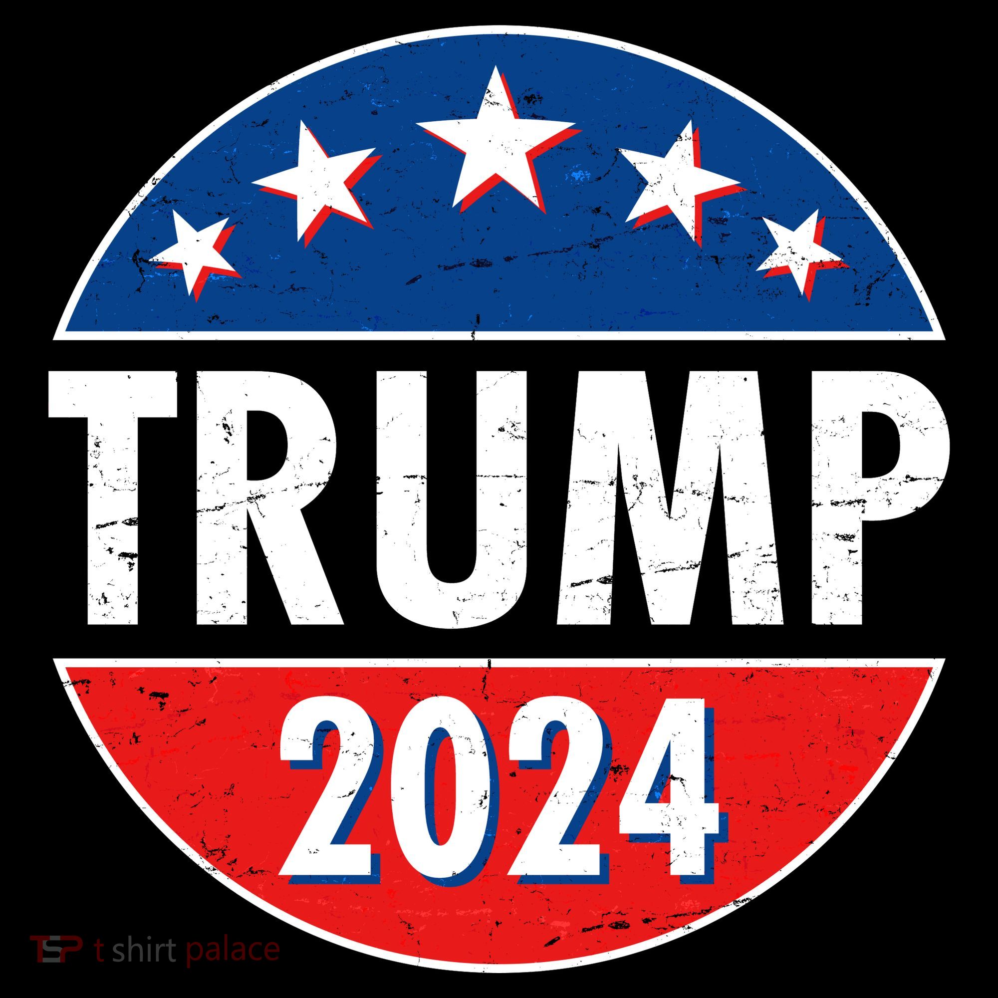 Trump 2024 Election Emblem Kids T-Shirt