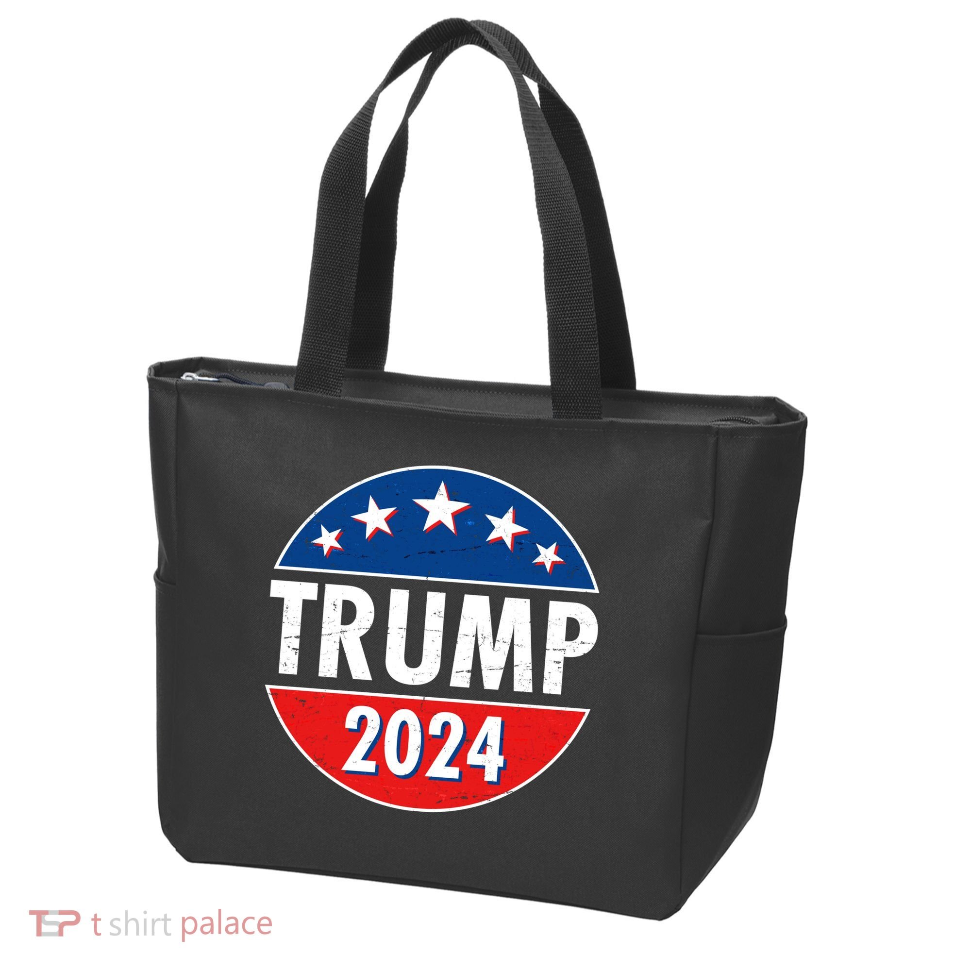 Trump 2024 Election Emblem Tote Bag