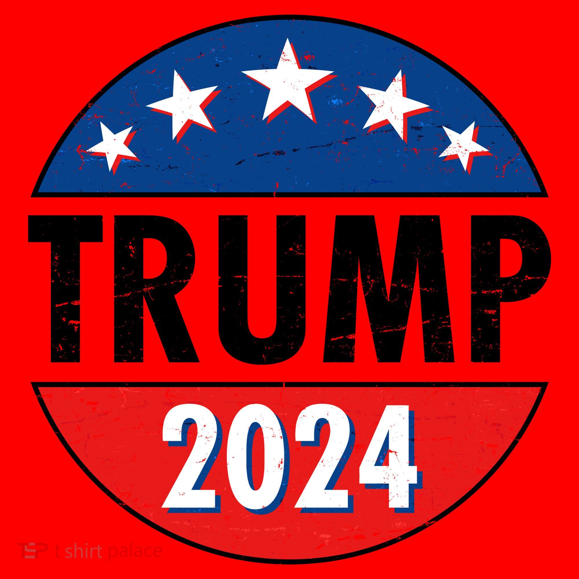 Trump 2024 Election Emblem Santa Hat