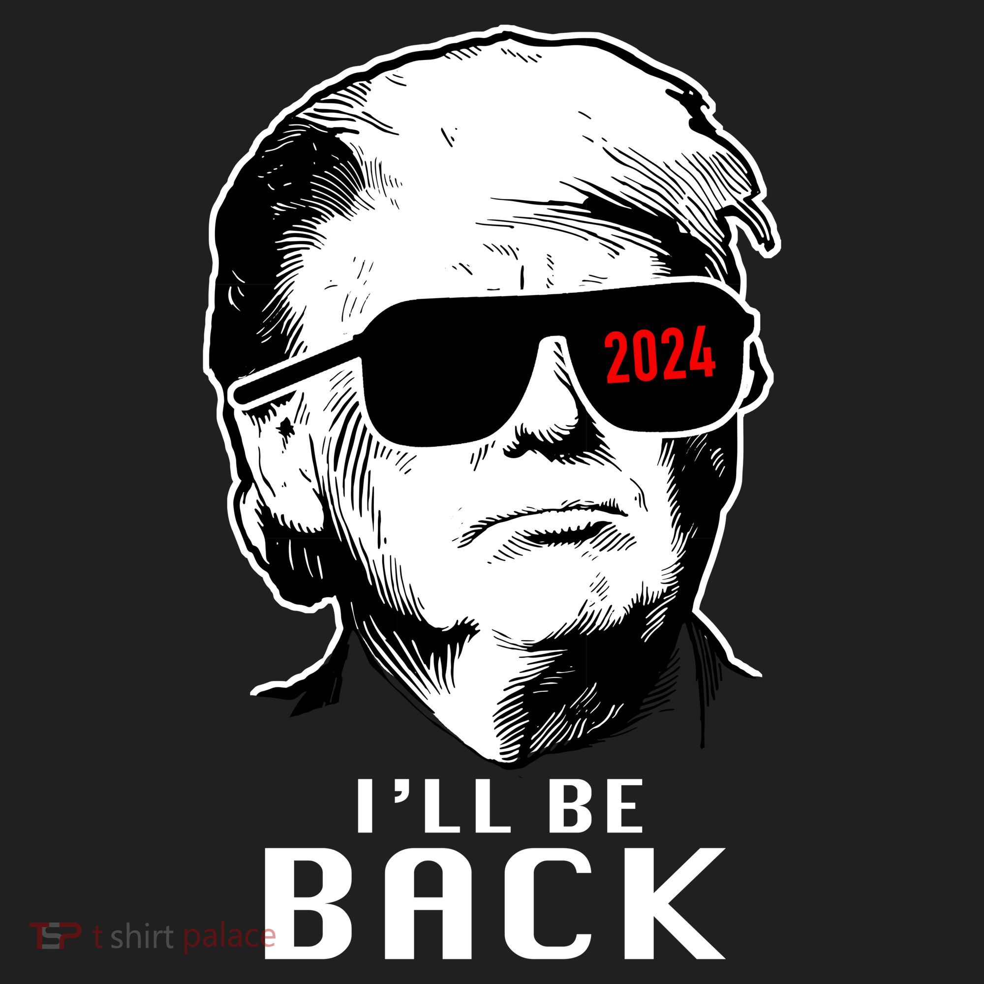 Trump 2024 I'll Be Back Beanie