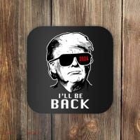 Trump 2024 I'll Be Back Coaster thumb 0