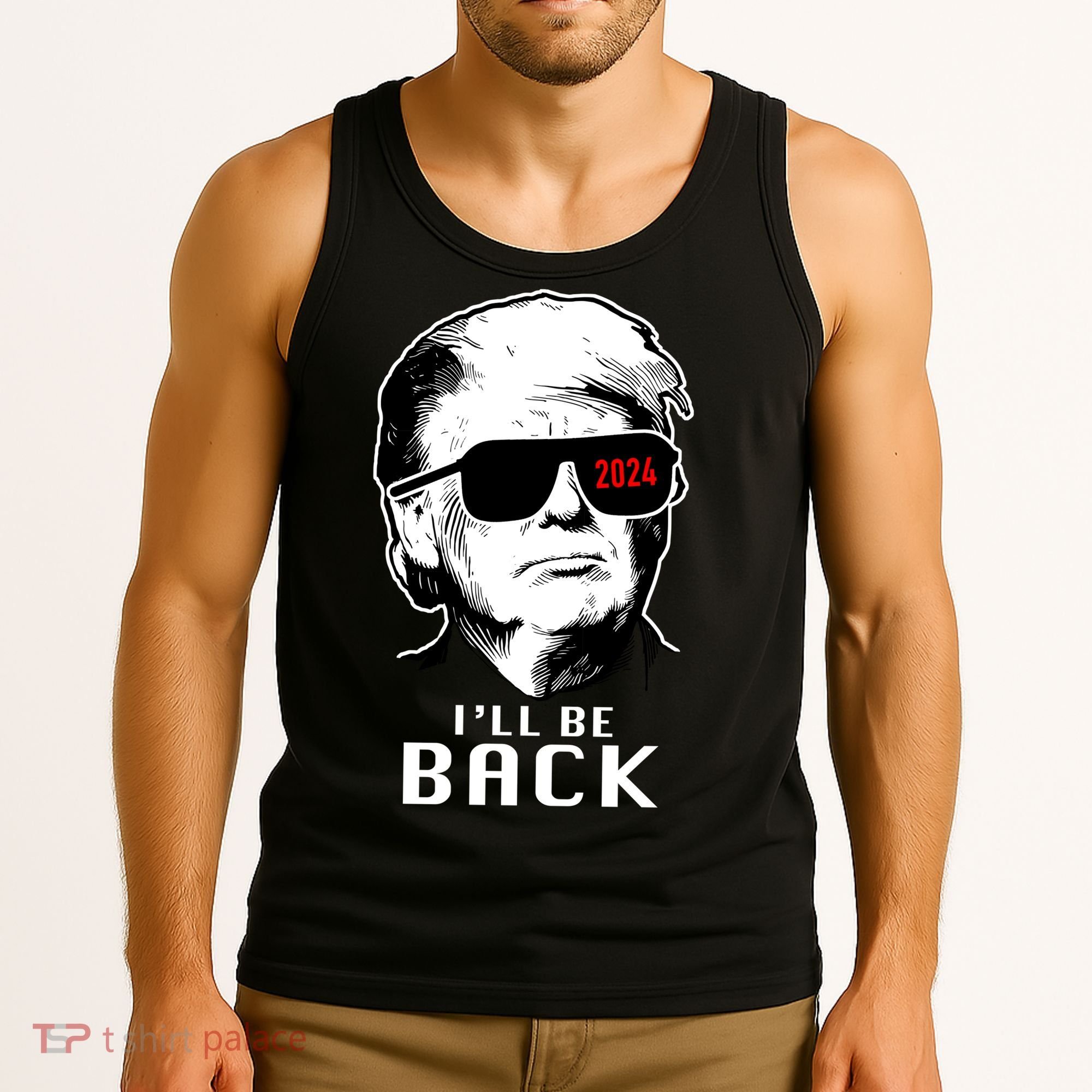Trump 2024 I'll Be Back Tank Top