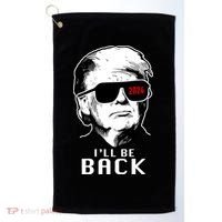 Trump 2024 I'll Be Back Golf Towel thumb 0