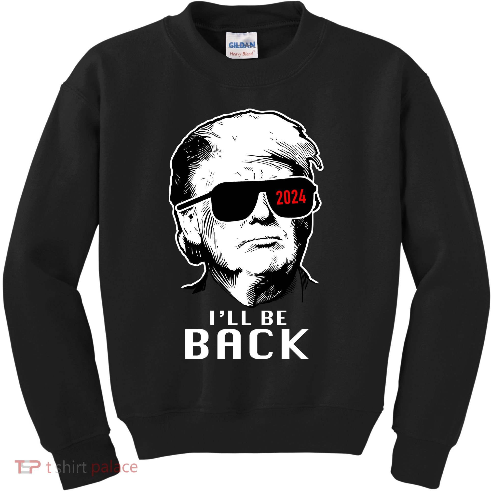 Trump 2024 I'll Be Back Kids Sweatshirt