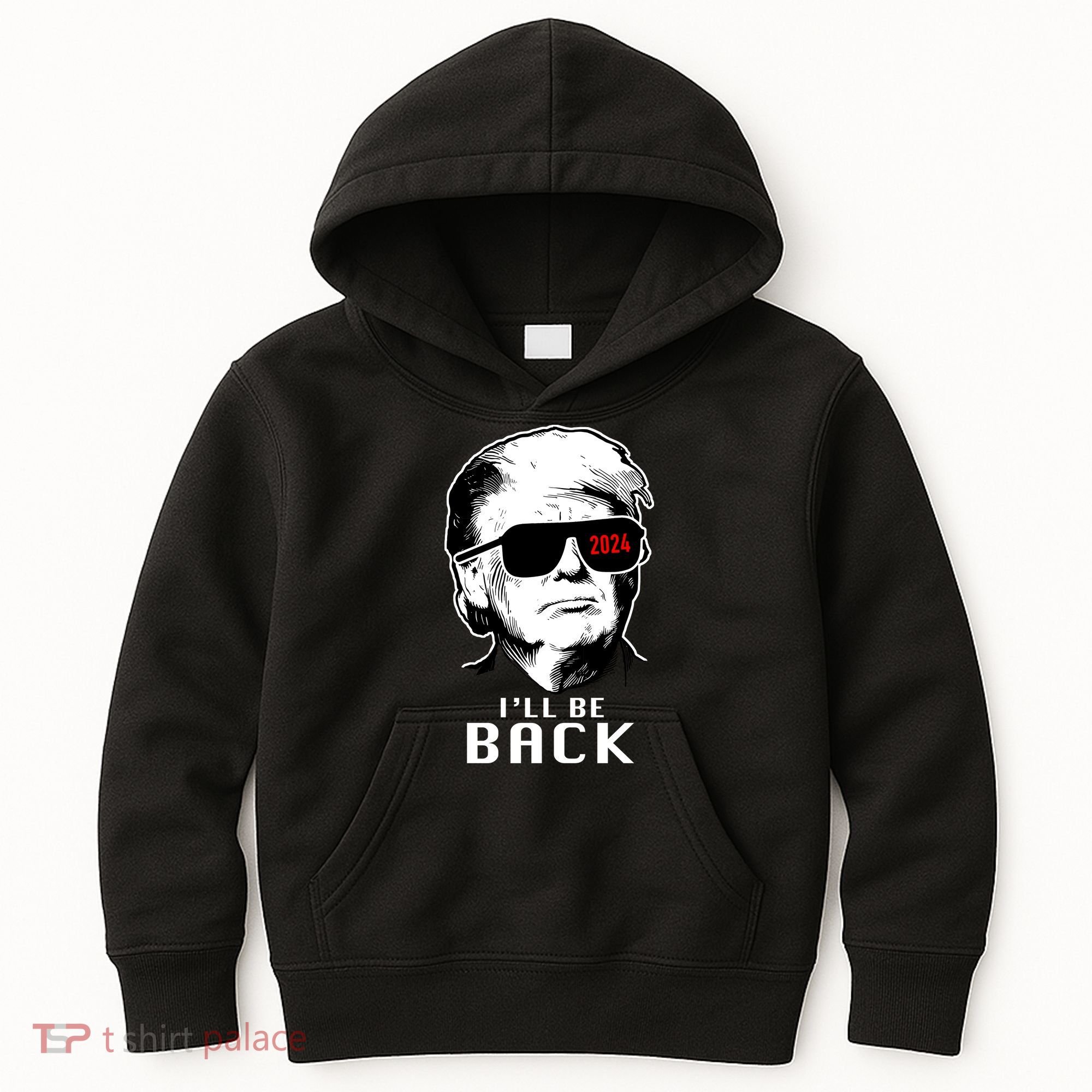Trump 2024 I'll Be Back Kids Hoodie