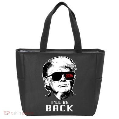 Trump 2024 I'll Be Back Tote Bag