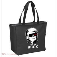 Trump 2024 I'll Be Back Tote Bag thumb 2