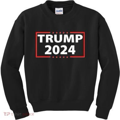 Trump 2024 Logo Kids Sweatshirt