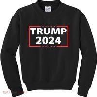 Trump 2024 Logo Kids Sweatshirt thumb 0