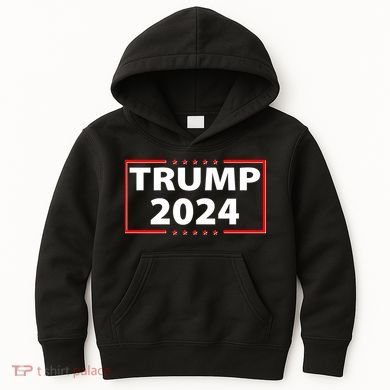 Trump 2024 Logo Kids Hoodie