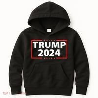 Trump 2024 Logo Kids Hoodie thumb 0