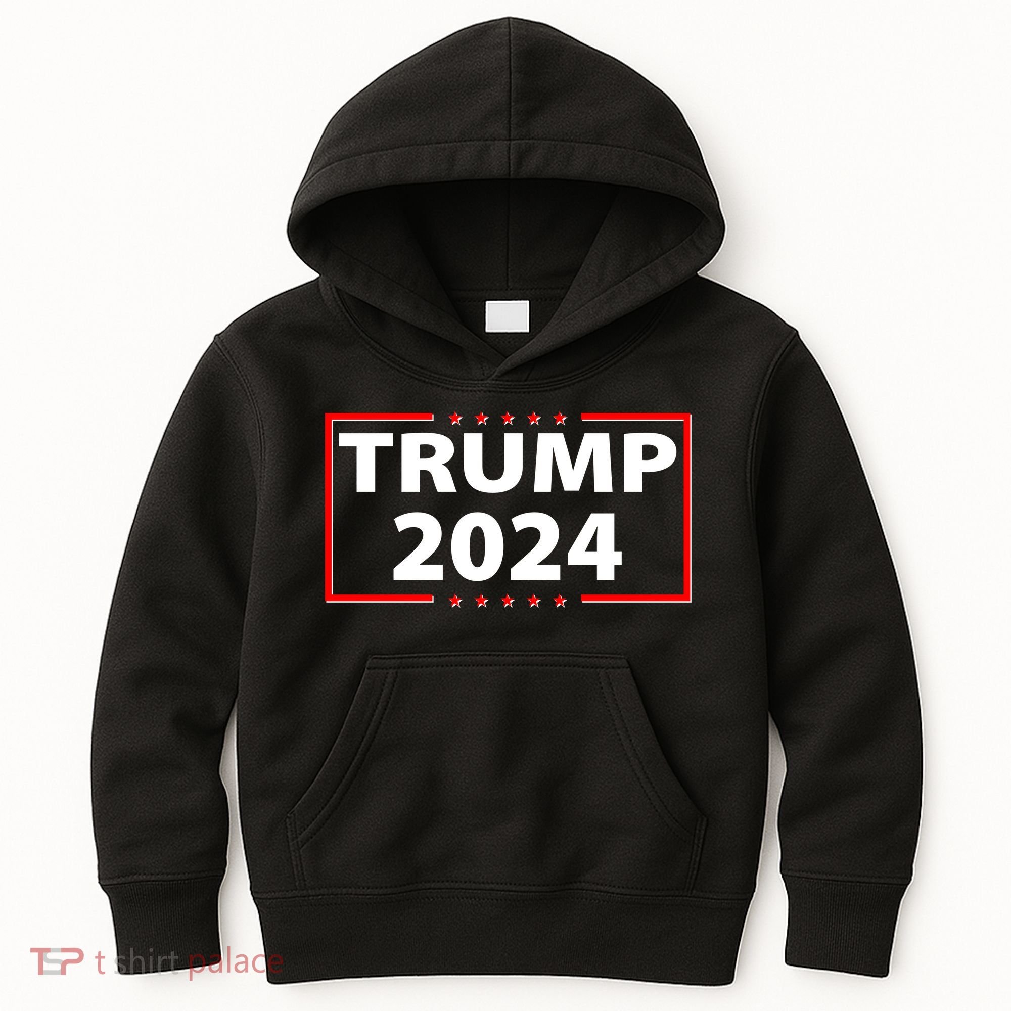 Trump 2024 Logo Kids Hoodie