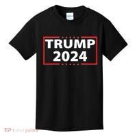 Trump 2024 Logo Kids T-Shirt thumb 0