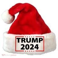 Trump 2024 Logo Santa Hat thumb 0